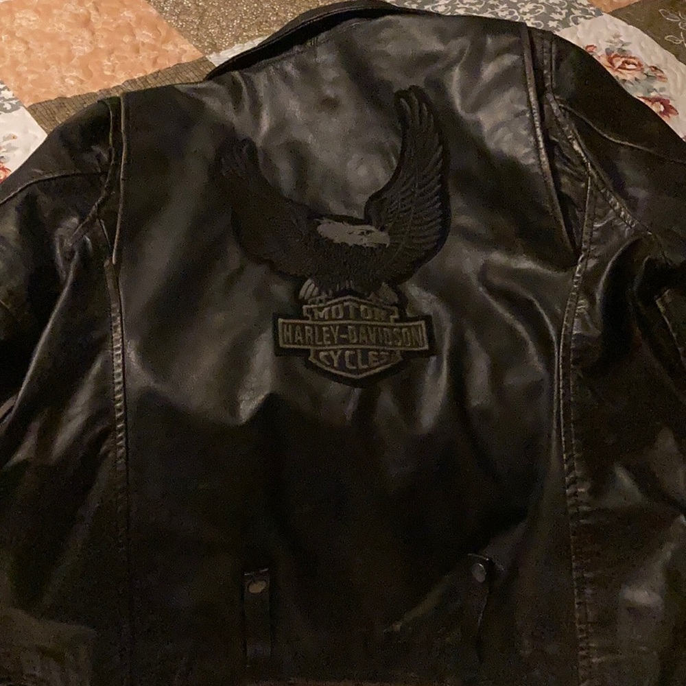 New Harley Davidson leather jacket never worn XL